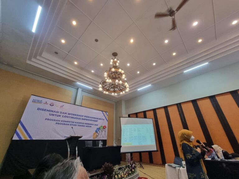 Diseminasi dan Workshop Penjaminan Mutu untuk Continuous Improvement