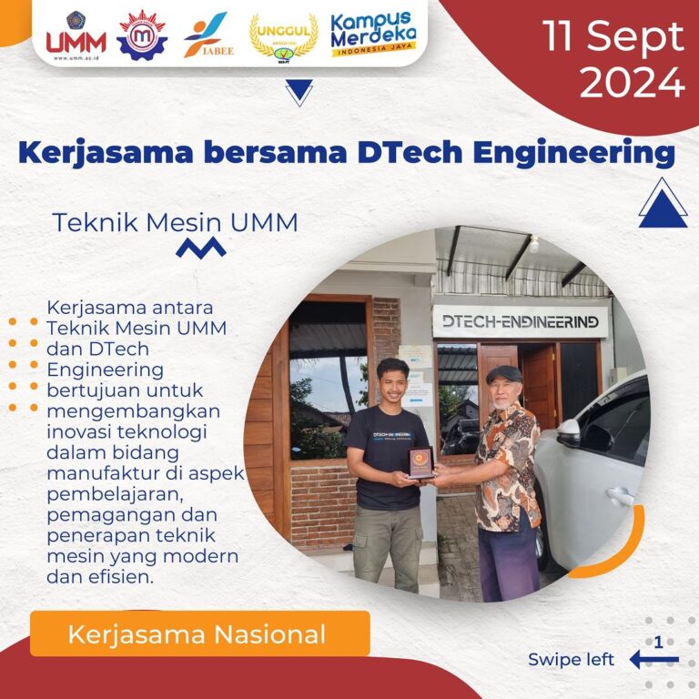 Kerjasama Strategis dengan Dtech Engineering untuk Mendorong Inovasi Manufaktur