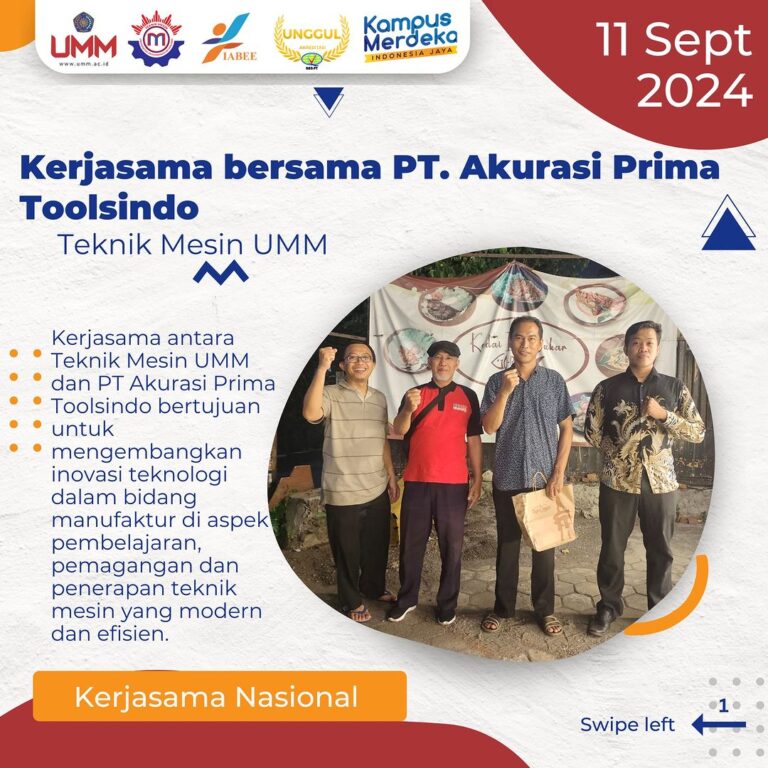Kolaborasi Menuju Masa Depan Manufaktur Bersama PT. Akurasi Prima Toolsindo