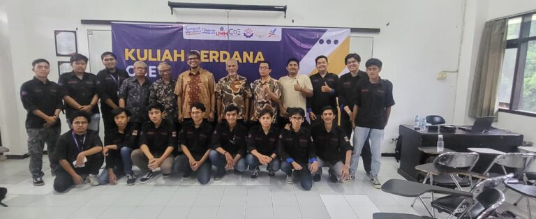 Kuliah Perdana Center of Excellence Digital Manufacturing (CoE Digiman) Menghadirkan Visi Masa Depan Manufaktur dari Dr. Farkhan, ST, MT