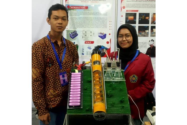 Mahasiswa Teknik Mesin UMM Sukses Mendesain Alat Elektrolisis Hidrogen Ramah Lingkungan