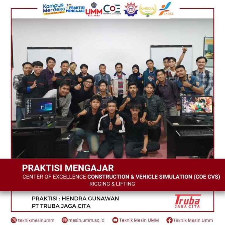 Praktisi Hendra Gunawan Mengajar Teknik Mesin di UMM