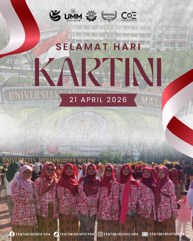 Hari Kartini 2026: Mengapresiasi Dedikasi dan Ketangguhan Perempuan di Teknik Mesin UMM